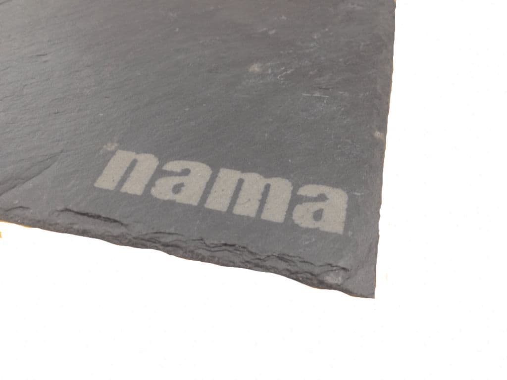 Engraved Slate Serving Plates 25cm x 25cm